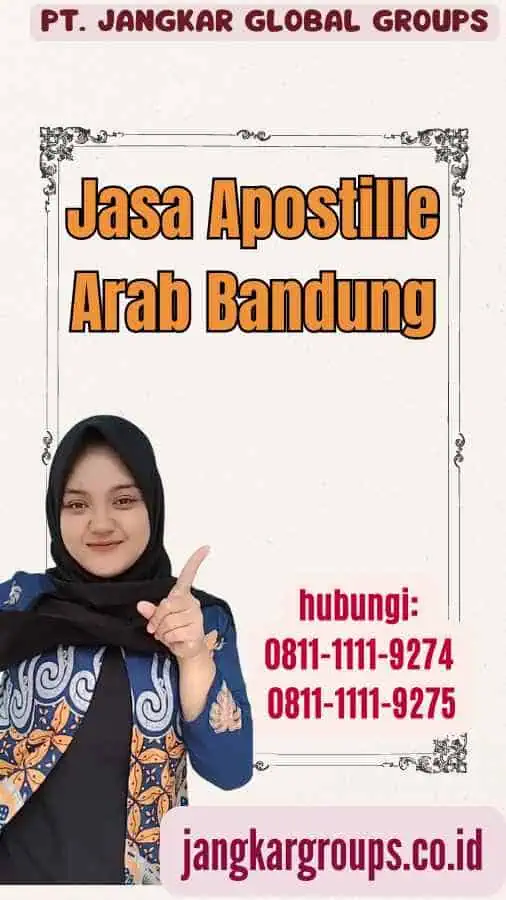 Jasa Apostille Arab Bandung