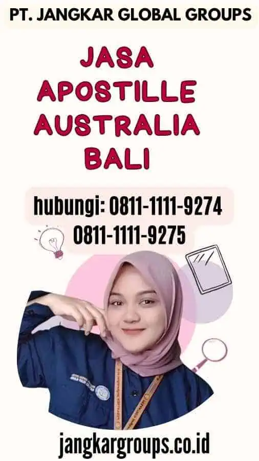 Jasa Apostille Australia Bali