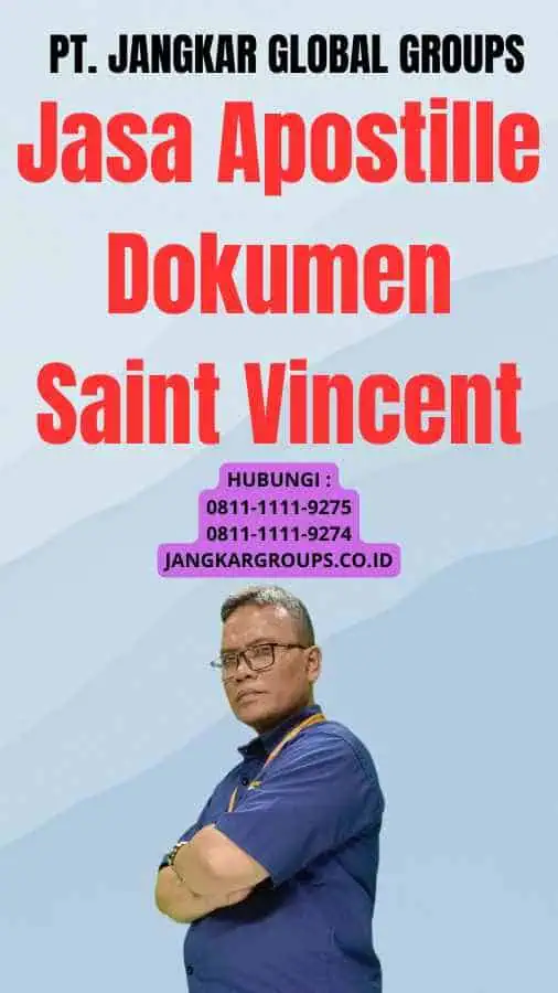 Jasa Apostille Dokumen Saint Vincent