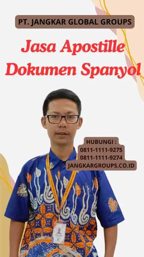 Jasa Apostille Dokumen Spanyol