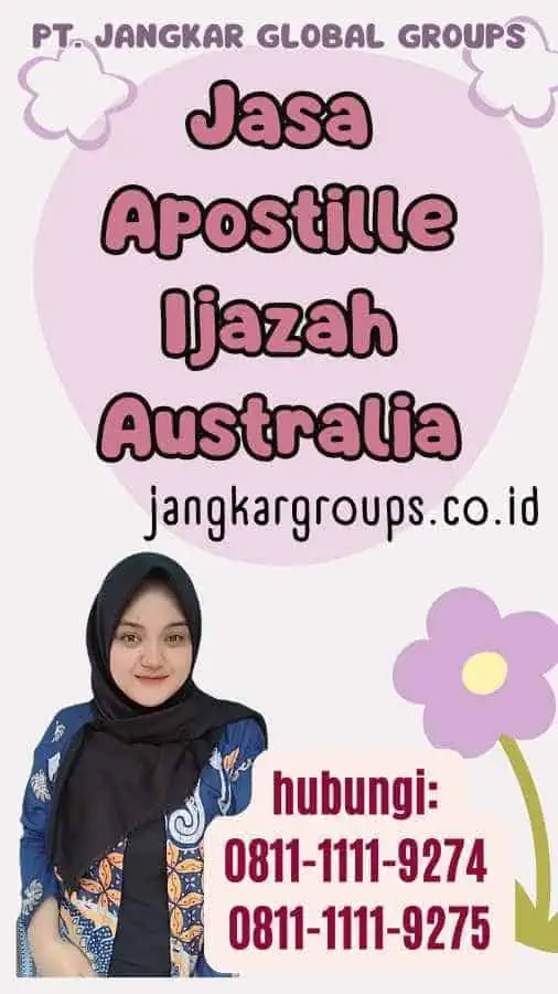 Jasa Apostille Ijazah Australia