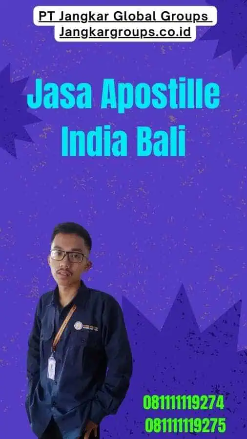 Jasa Apostille India Bali