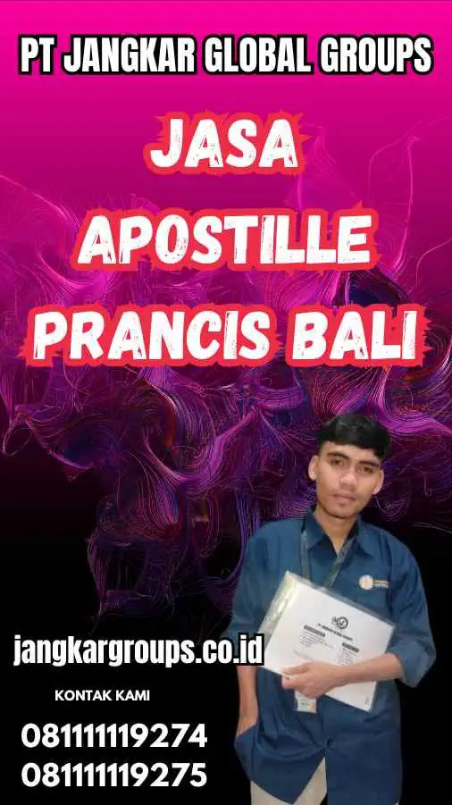 Jasa Apostille Prancis Bali