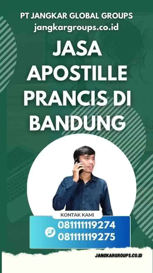 Jasa Apostille Prancis di Bandung