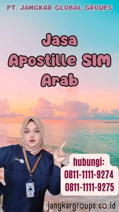 Jasa Apostille SIM Arab