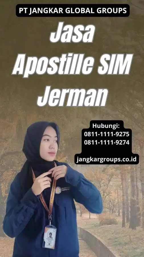 Jasa Apostille SIM Jerman