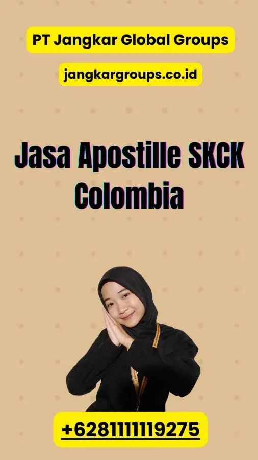 Jasa Apostille SKCK Colombia