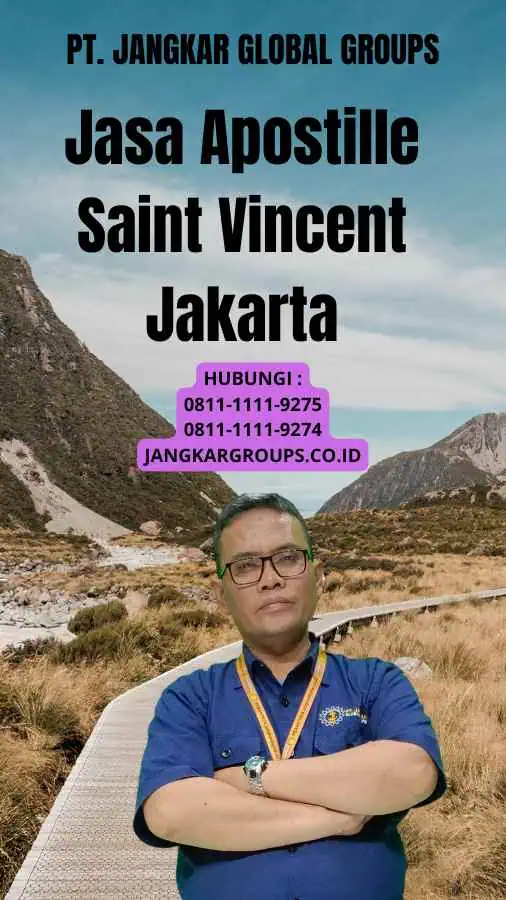 Jasa Apostille Saint Vincent Jakarta