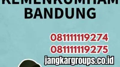 Jasa Legalisasi Kemenkumham Bandung