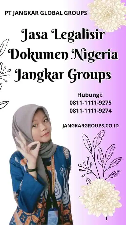 Jasa Legalisir Dokumen Nigeria Jangkar Groups