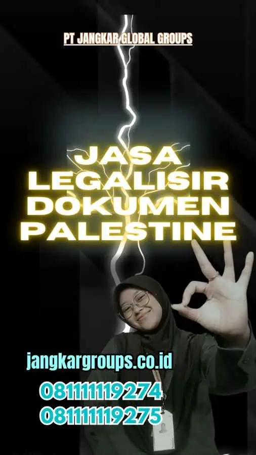 Jasa Legalisir Dokumen Palestine