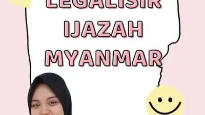 Jasa Legalisir Ijazah Myanmar