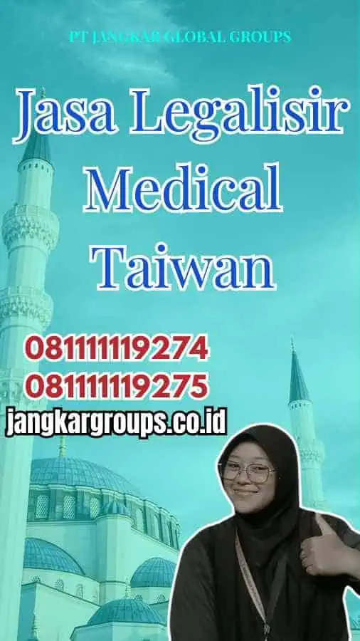 Jasa Legalisir Medical Taiwan