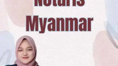 Jasa Legalisir Notaris Myanmar