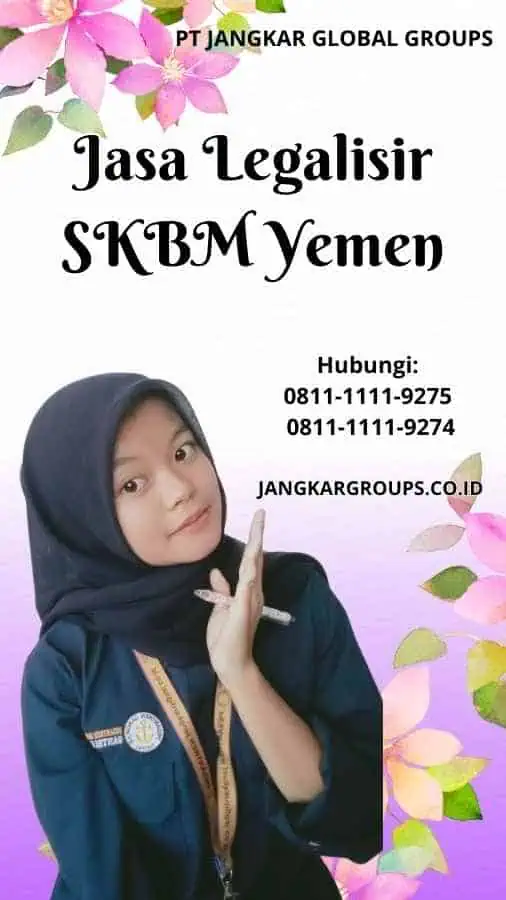 Jasa Legalisir SKBM Yemen