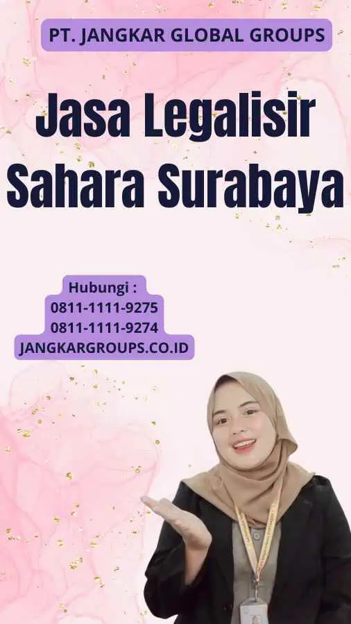 Jasa Legalisir Sahara Surabaya