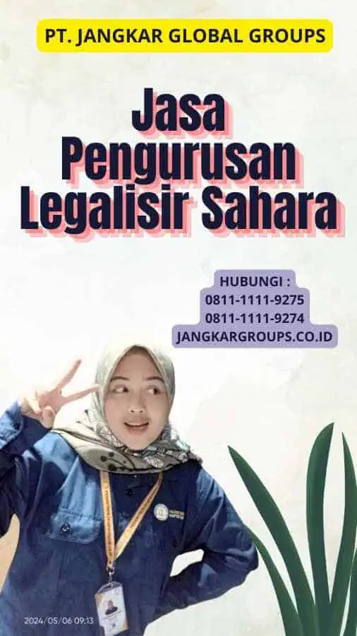 Jasa Pengurusan Legalisir Sahara