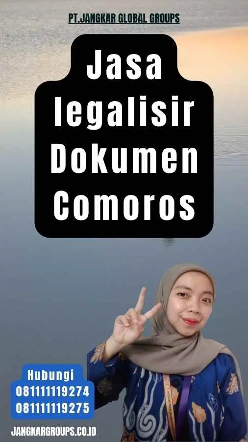 Jasa legalisir Dokumen Comoros