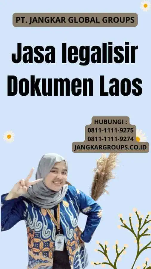 Jasa legalisir Dokumen Laos