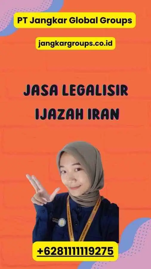 Jasa legalisir Ijazah Iran