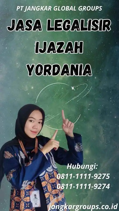 Jasa legalisir Ijazah Yordania