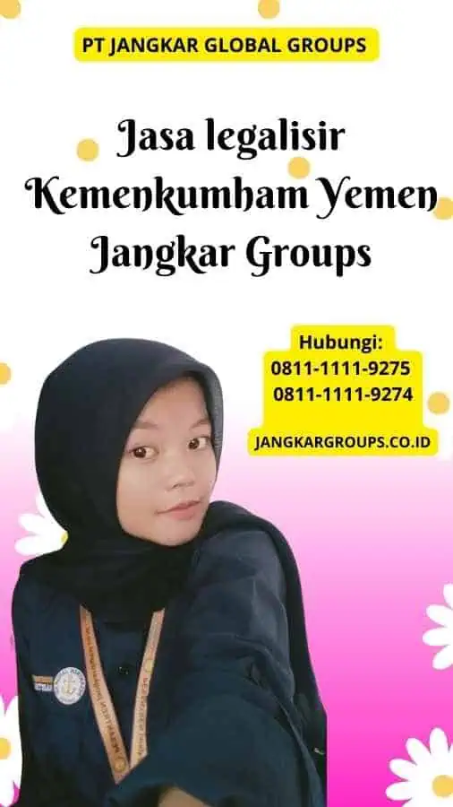 Jasa legalisir Kemenkumham Yemen Jangkar Groups