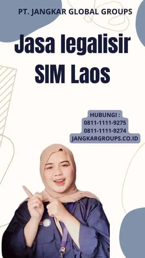 Jasa legalisir SIM Laos