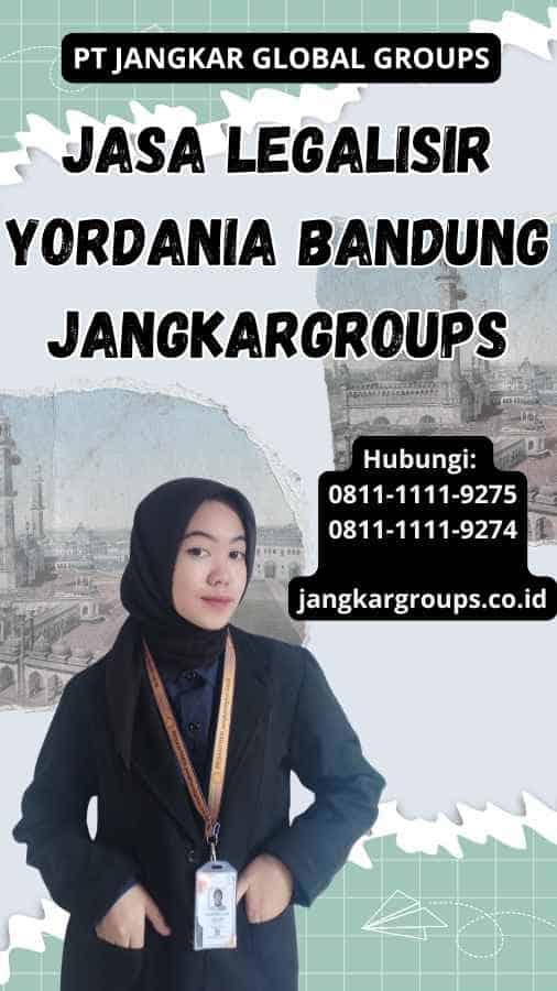 Jasa legalisir Yordania Bandung Jangkargroups