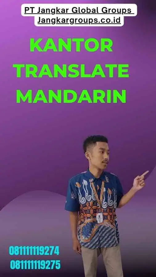 Kantor Translate Mandarin