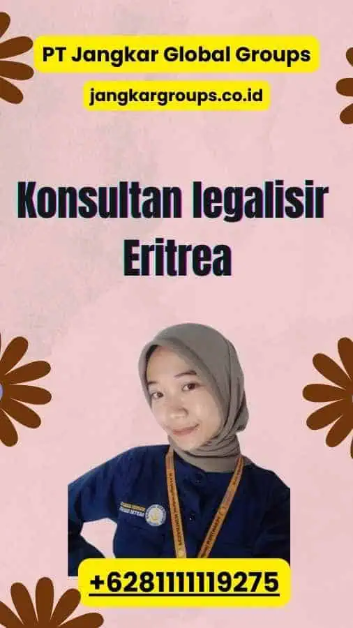 Konsultan legalisir Eritrea