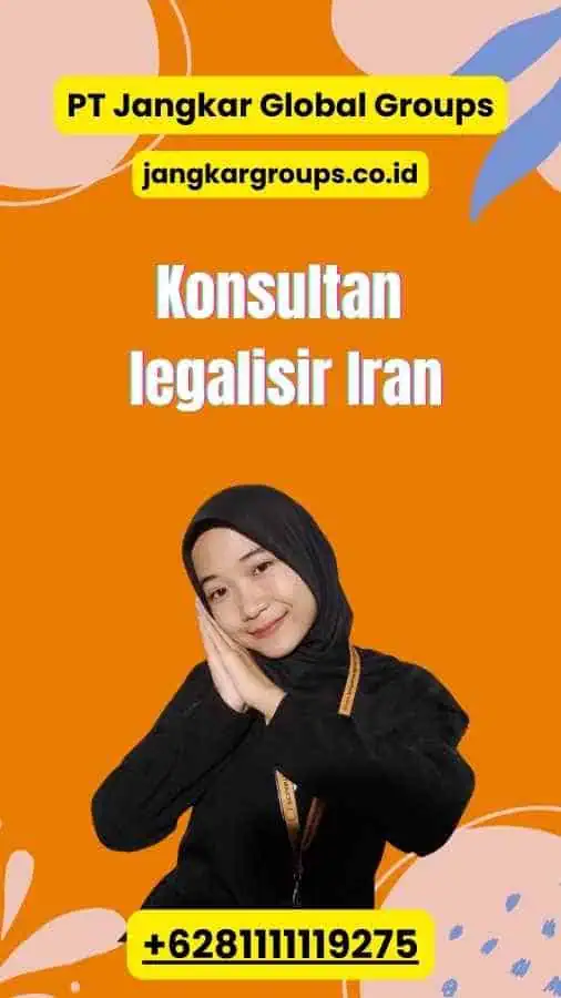 Konsultan legalisir Iran