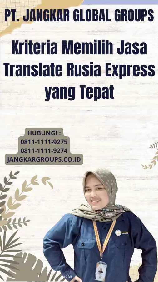 Kriteria Memilih Jasa Translate Rusia Express yang Tepat