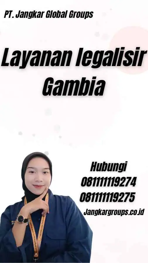 Layanan legalisir Gambia