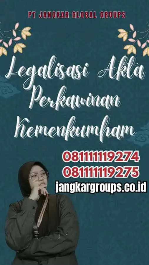 Legalisasi Akta Perkawinan Kemenkumham