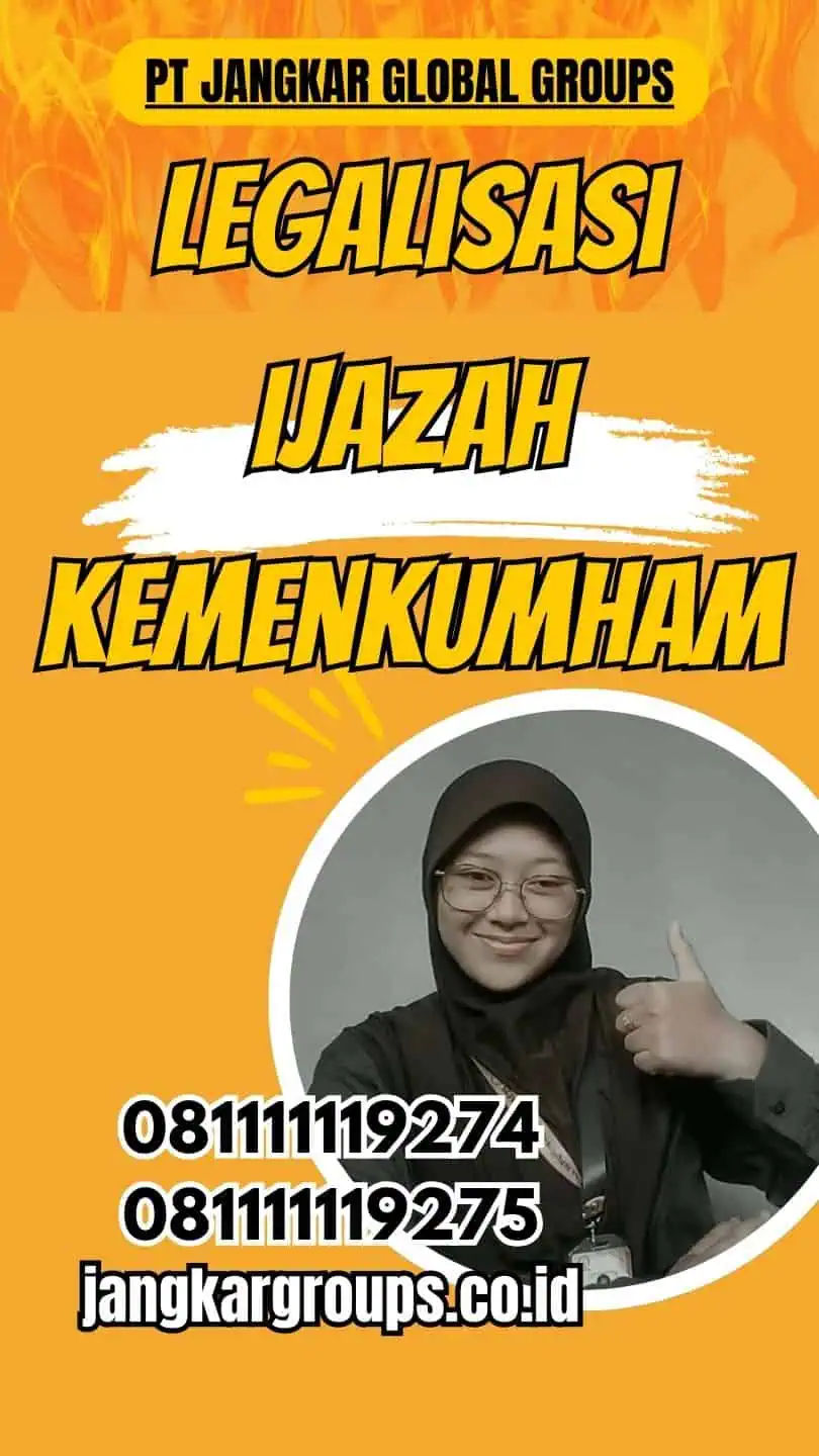 Legalisasi Ijazah Kemenkumham