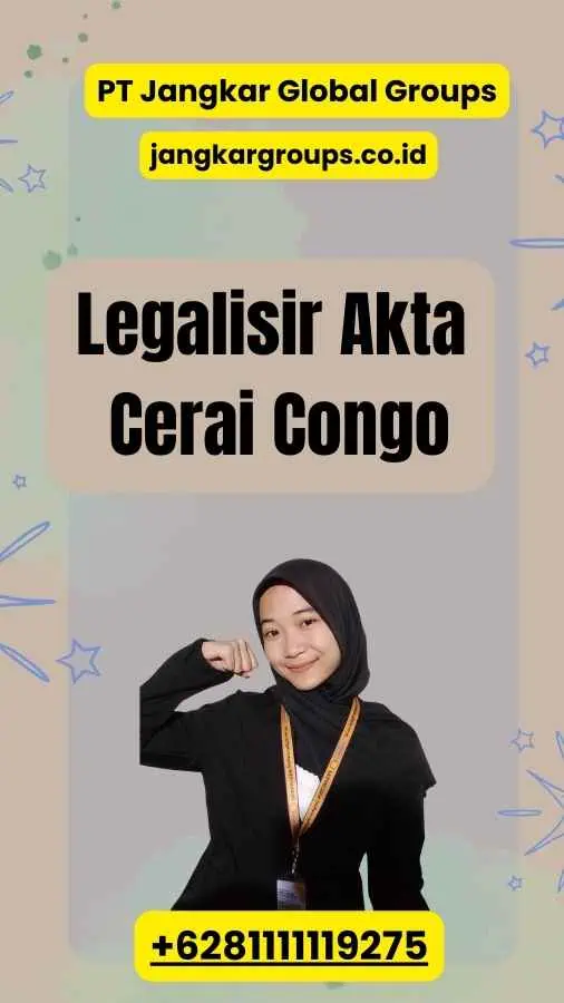 Legalisir Akta Cerai Congo