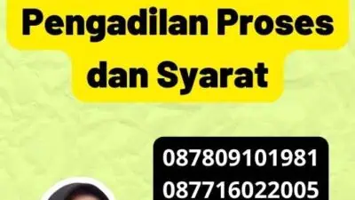 Legalisir Badilag Putusan Pengadilan Proses dan Syarat