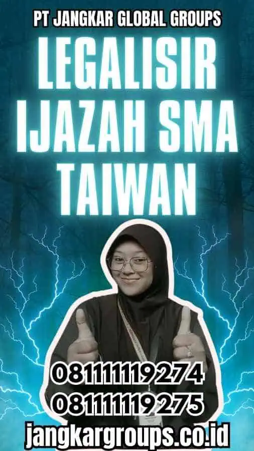 Legalisir Ijazah SMA Taiwan