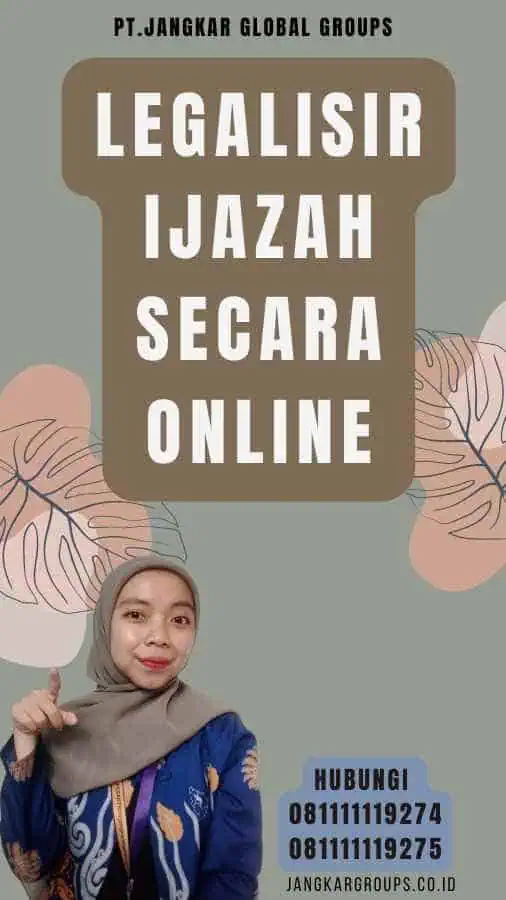 Legalisir Ijazah secara Online