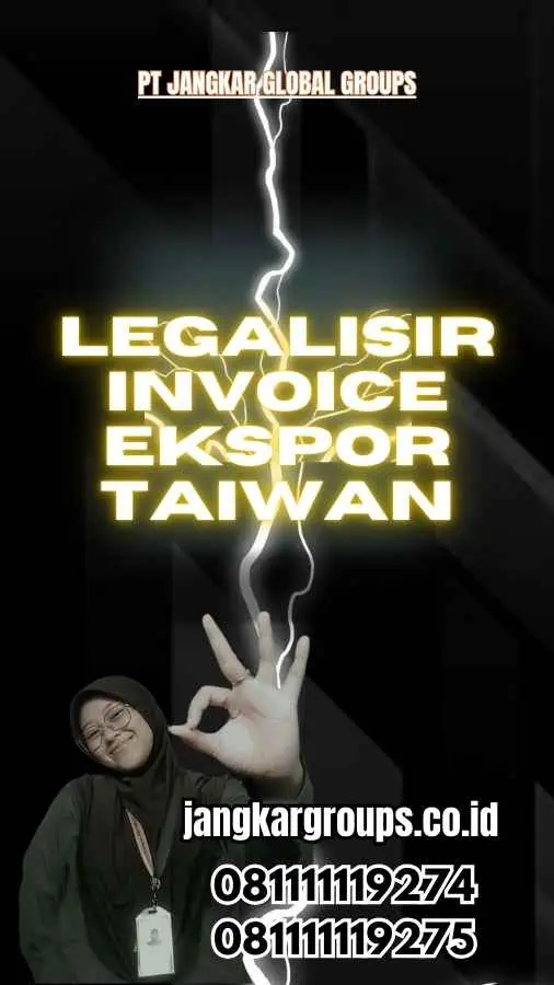 Legalisir Invoice Ekspor Taiwan