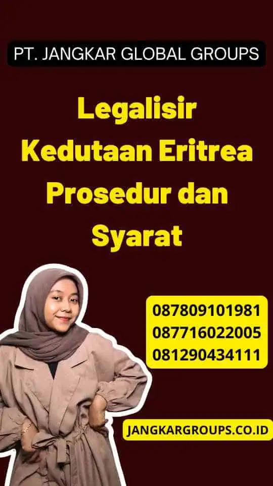 Legalisir Kedutaan Eritrea Prosedur dan Syarat