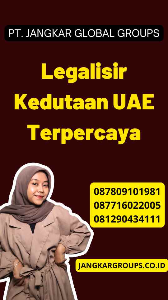 Legalisir Kedutaan UAE Terpercaya