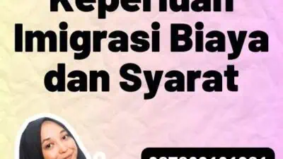 Legalisir Kemenag Keperluan Imigrasi Biaya dan Syarat