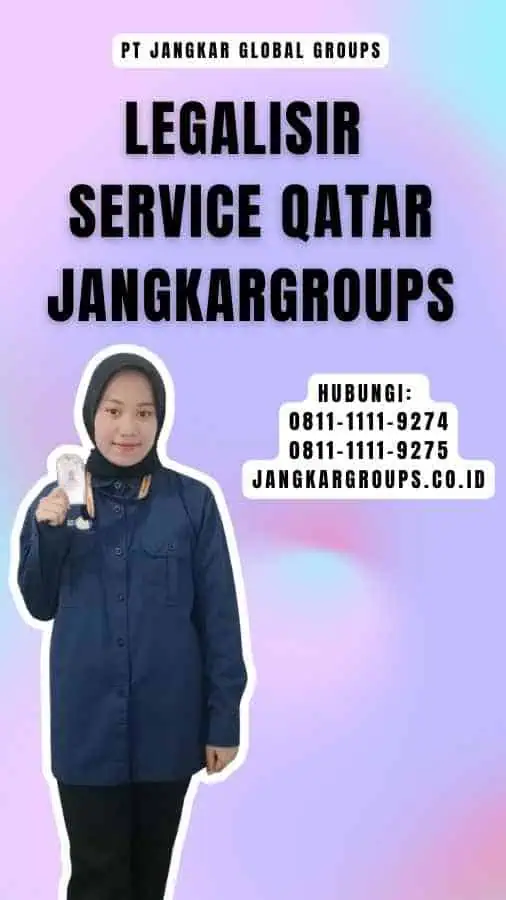 Legalisir Service Qatar Jangkargroups