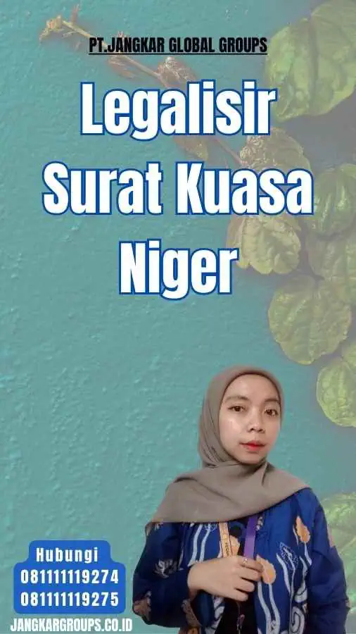 Legalisir Surat Kuasa Niger