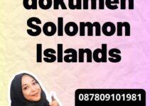 Legalisir dokumen Solomon Islands