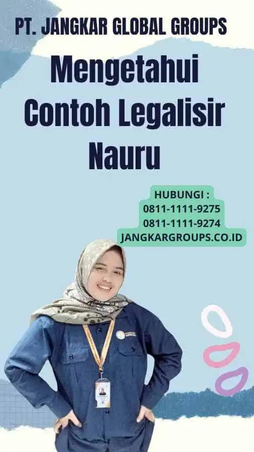 Mengetahui Contoh Legalisir Nauru