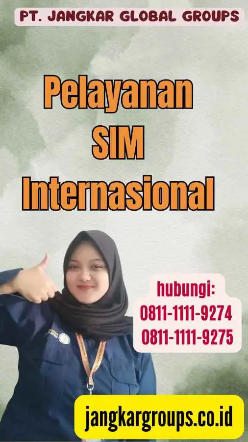 Pelayanan SIM Internasional