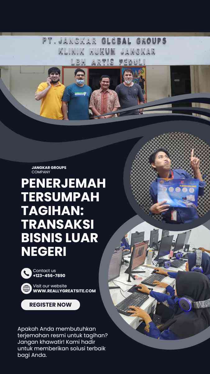 Penerjemah Tersumpah Tagihan Transaksi Bisnis Luar Negeri