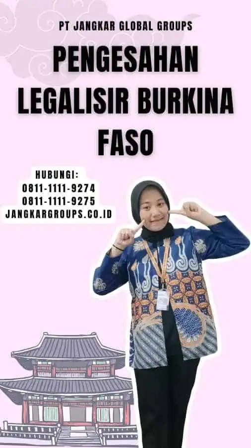 Pengesahan Legalisir Burkina Faso